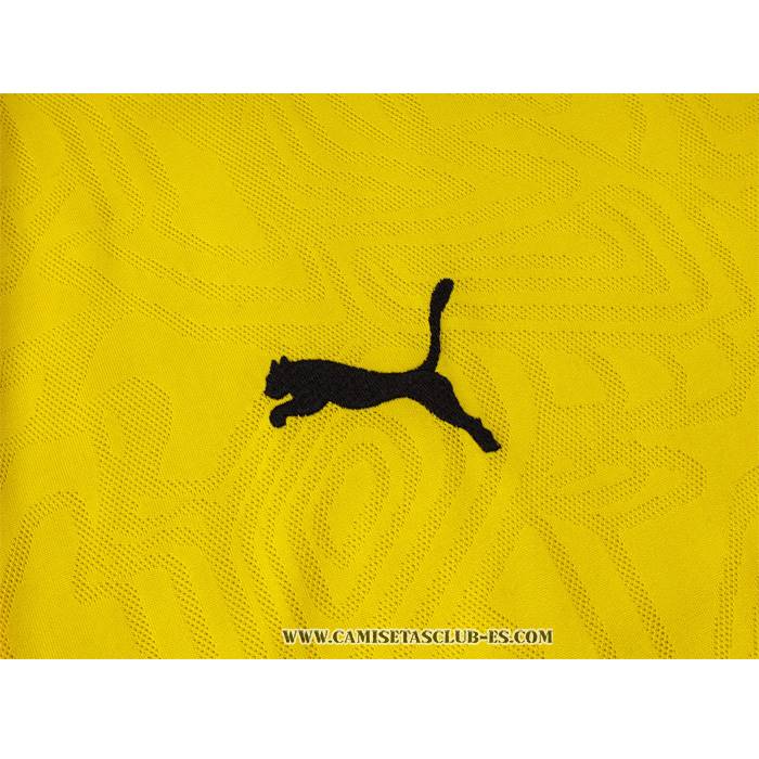 Chandal del Borussia Dortmund 24-25 Manga Corta Amarillo - Pantalon Corto